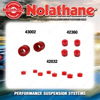 Nolathane Shock absorber bush kit for TOYOTA CORONA RT40 80 4CYL 1964-1971