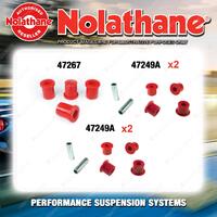 Nolathane Spring eye & shackle bush kit for TOYOTA DYNA BU60 85 4CYL 1984-1995