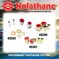 Nolathane Control arm bush kit for TOYOTA DYNA LH80 YH81 4CYL 11/1985-5/1995