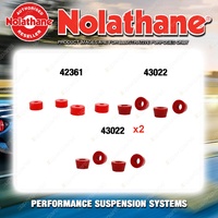 Nolathane Shock absorber bush kit for TOYOTA HILUX RN105 LN106 4CYL 4WD 1988-