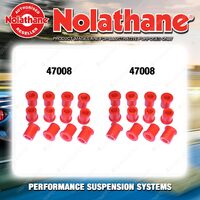 Nolathane Spring eye & shackle bush kit for TOYOTA TOYOACE JY16 RY16 4CYL