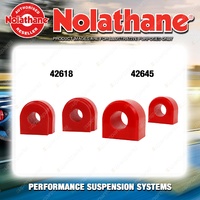 Nolathane Sway bar mount bush kit for VOLKSWAGEN GOLF MK6 TYP 5K 6CYL FWD