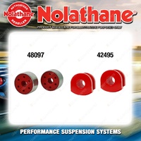 Front Nolathane Suspension Bush Kit for BMW 3 SERIES E36 4/6CYL 4/1991-5/2001