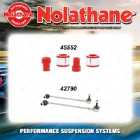 Front Nolathane Suspension Bush Kit for BMW 3 SERIES E46 4/6CYL 10/2001-2005