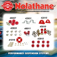 Front Nolathane Suspension Bush Kit for CHRYSLER VALIANT CL CM 8CYL 1976-1981