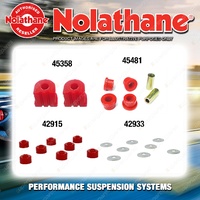 Front Nolathane Suspension Bush Kit for DAEWOO 1.5I 1C4 4CYL 7/1994-10/1995