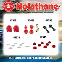 Front Nolathane Suspension Bush Kit for DAEWOO LANOS T100 4CYL 8/1997-3/2003