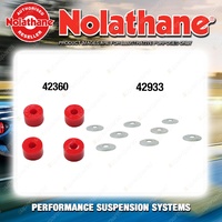 Front Nolathane Suspension Bush Kit for DAIHATSU ROCKY F73 F78 HARD TOP WAGON