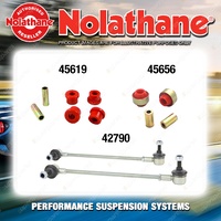 Front Nolathane Suspension Bush Kit for DODGE AVENGER JS 4/6CYL 6/2007-ON