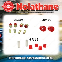 Front Nolathane Suspension Bush Kit for DODGE CHARGER LD INCL SRT8 8CYL 2011-ON