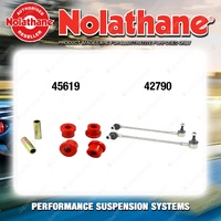 Front Nolathane Suspension Bush Kit for DODGE JOURNEY JC 4/6CYL 6/2008-ON