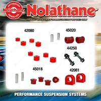 Front Nolathane Suspension Bush Kit for FORD CAPRI SA SC SE 4CYL 10/1989-7/1995