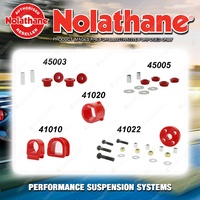 Front Nolathane Suspension Bush Kit for FORD ESCORT MK1 1100 1300 1600 1970-1975