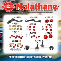 Front Nolathane Suspension Bush Kit for FORD FAIRLANE BA BF 8CYL 2003-2007