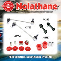 Front Nolathane Suspension Bush Kit for HOLDEN BARINA XC 4CYL 2/2001-12/2005