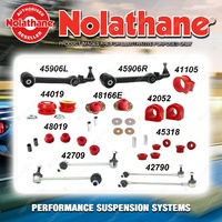 Front Nolathane Suspension Bush Kit for HOLDEN CAPRICE WL 6/8CYL 8/2004-7/2006