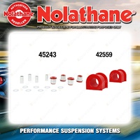 Front Nolathane Suspension Bush Kit for HOLDEN FRONTERA UT 4CYL 10/1995-3/1999