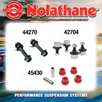 Front Nolathane Suspension Bush Kit for HOLDEN NOVA LG 4CYL 9/1994-4/1997