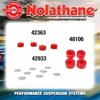 Front Nolathane Suspension Bush Kit for HOLDEN RODEO KB KBD 4WD 81-88