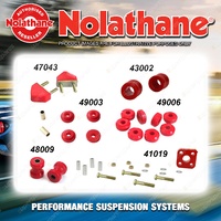 Front Nolathane Suspension Bush Kit for HOLDEN TORANA LC LJ TA 4/6CYL 1969-1974