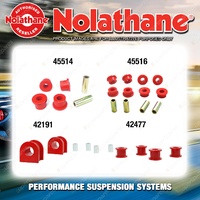 Front Nolathane Suspension Bush Kit for MAZDA MX5 NA 4CYL 10/1989-12/1997