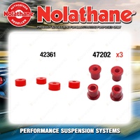 Front Nolathane Suspension Bush Kit for MITSUBISHI CANTER FG649 4CYL 2002-2005