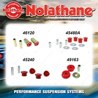 Front Nolathane Suspension Bush Kit for MITSUBISHI CHALLENGER PA 4WD 1996-2007