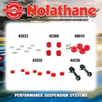 Front Nolathane Suspension Bush Kit for MITSUBISHI CORDIA AA AB AC 1983-1989