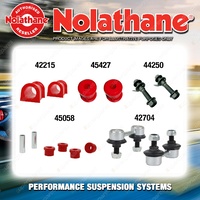 Front Nolathane Suspension Bush Kit for MITSUBISHI GALANT HG HH VR4 AWD