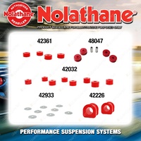 Front Nolathane Suspension Bush Kit for MITSUBISHI L300 SJ 4CYL 2WD 8/2005-2013