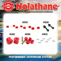 Front Nolathane Bush Kit for MITSUBISHI LANCER CE SEDAN COUPE HATCHBACK