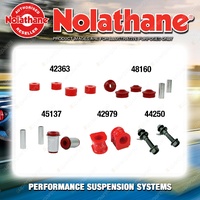 Front Nolathane Suspension Bush Kit for NISSAN CEFIRO A31 6CYL 9/1988-8/1994