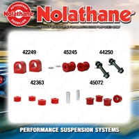 Front Nolathane Suspension Bush Kit for NISSAN EXA KN13 4CYL 2/1987-10/1991