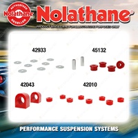 Front Nolathane Suspension Bush Kit for NISSAN FAIRLADY S130 6CYL 3/1979-5/1984