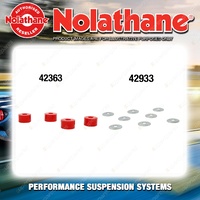 Front Nolathane Suspension Bush Kit for NISSAN LARGO W30 4CYL 5/1993-1998