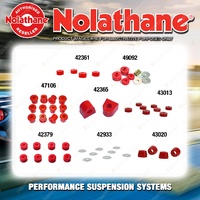 Front Nolathane Suspension Bush Kit for NISSAN PATROL GQ Y60 CAB CHASSIS