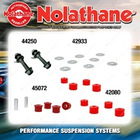 Front Nolathane Suspension Bush Kit for NISSAN PULSAR B11 VAN 4CYL 1983-1985