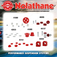 Front Nolathane Suspension Bush Kit for NISSAN SKYLINE R30 4CYL 10/1981-6/1986