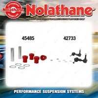 Front Nolathane Suspension Bush Kit for NISSAN SKYLINE R34 GTR AWD 1998-2002