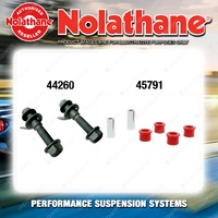 Front Nolathane Suspension Bush Kit for NISSAN TIIDA C12 4CYL 2011-ON