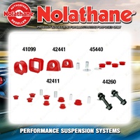 Front Nolathane Suspension Bush Kit for SUBARU LIBERTY BC BF INCL RS TURBO