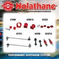 Front Nolathane Suspension Bush Kit for TOYOTA CAMRY SXV20 MCV20 6CYL 1997-2002