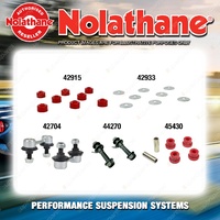 Front Nolathane Suspension Bush Kit for TOYOTA COROLLA AE101 102 112 1994-2001