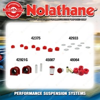 Front Nolathane Suspension Bush Kit for TOYOTA COROLLA AE85 86 SPRINTER