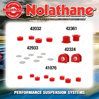 Front Nolathane Suspension Bush Kit for TOYOTA HIACE LH30 4CYL 1979-1982