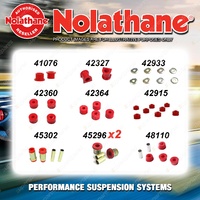 Front Nolathane Suspension Bush Kit for TOYOTA HILUX LN55 56 YN55 56 57 58 2WD