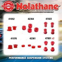 Front Nolathane Suspension Bush Kit for TOYOTA HILUX LN65 YN65 67 4WD 1983-1988