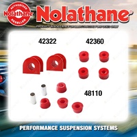 Front Nolathane Suspension Bush Kit for TOYOTA HILUX RN20 22 25 27 2WD 1971-1978