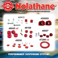 Front Nolathane Suspension Bush Kit for TOYOTA LANDCRUISER FZJ76 VDJ76 2007-ON