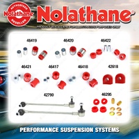 Rear Nolathane Suspension Bush Kit for AUDI S3 MK2 TYP 8P 4/6CYL 7/2004-2012